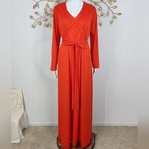 Vintage 70's Maxi Dress Fits Medium/Large